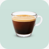 Café Coado ou Espresso Doppio